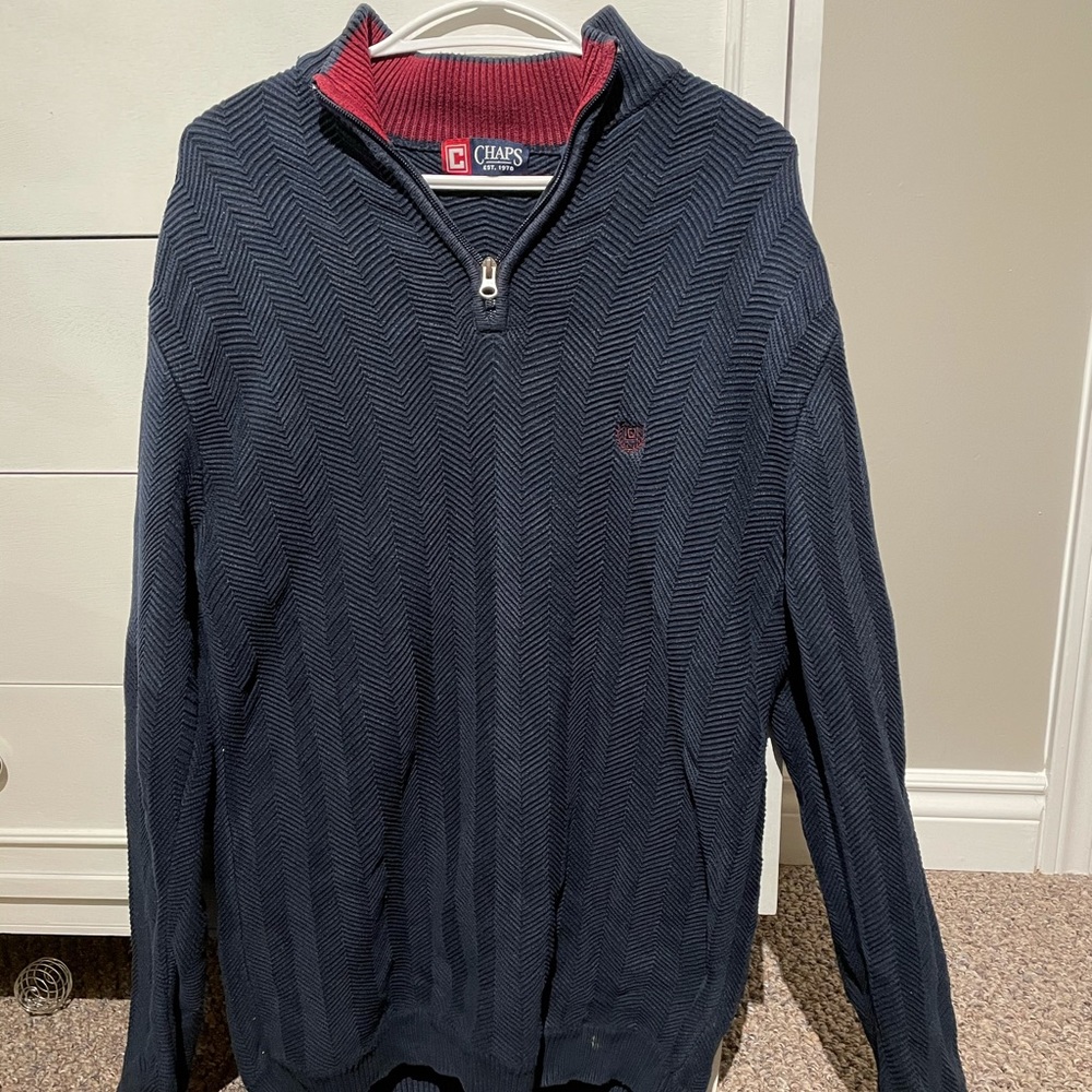 Chaps quarter zip